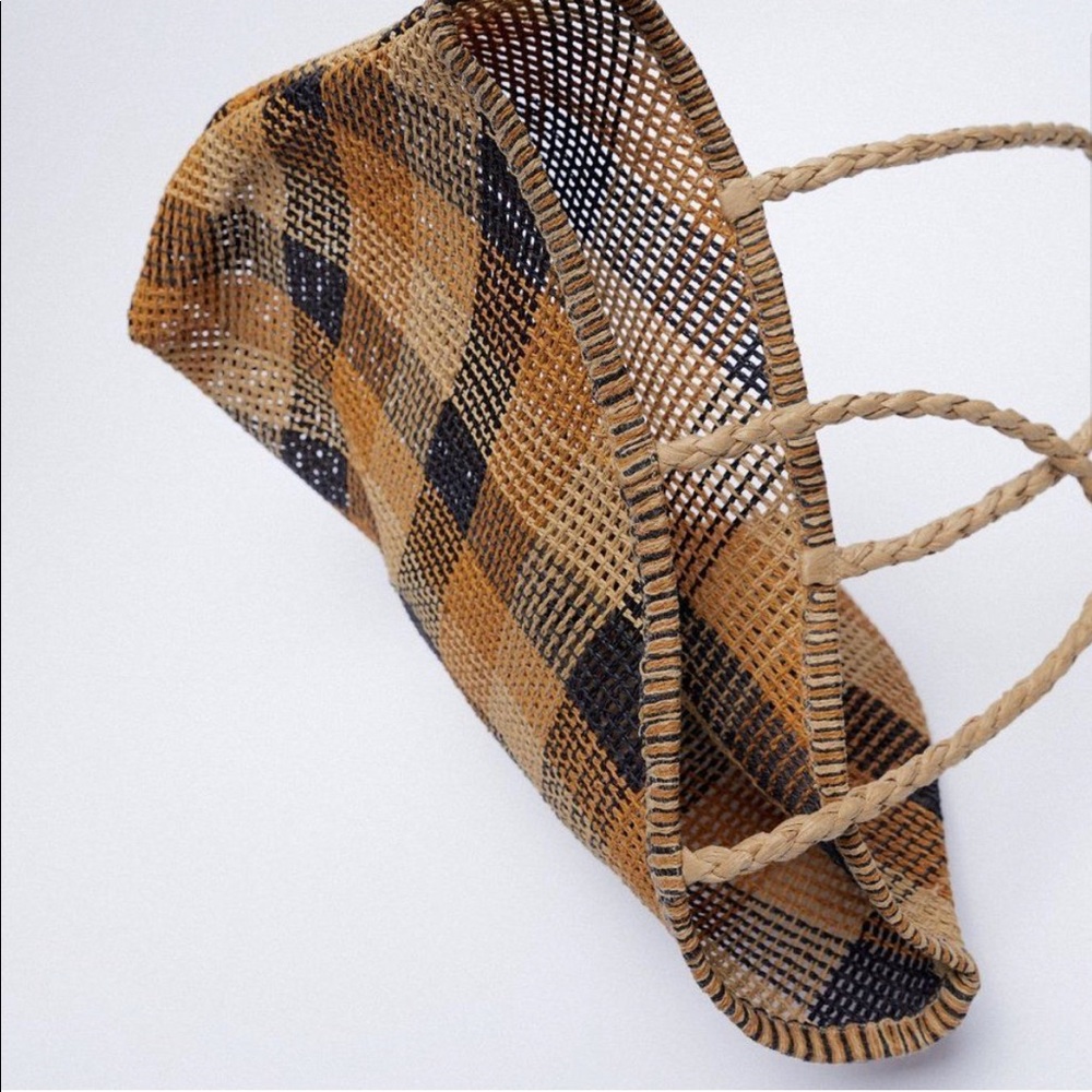 New Zara woven tote bag - Picture 6 of 6
